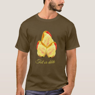 Tulip Flowers Your Text Personalised T-Shirt