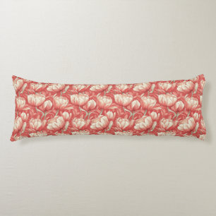 Tulip Garden Farmhouse Decor Botanical Maternity Body Cushion