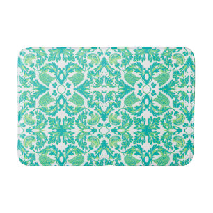 Tulip Garden - Vintage Mod Flower  Bath Mat