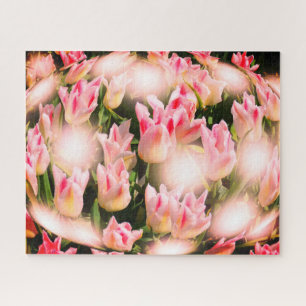 Tulip inspirations floral art jigsaw puzzle