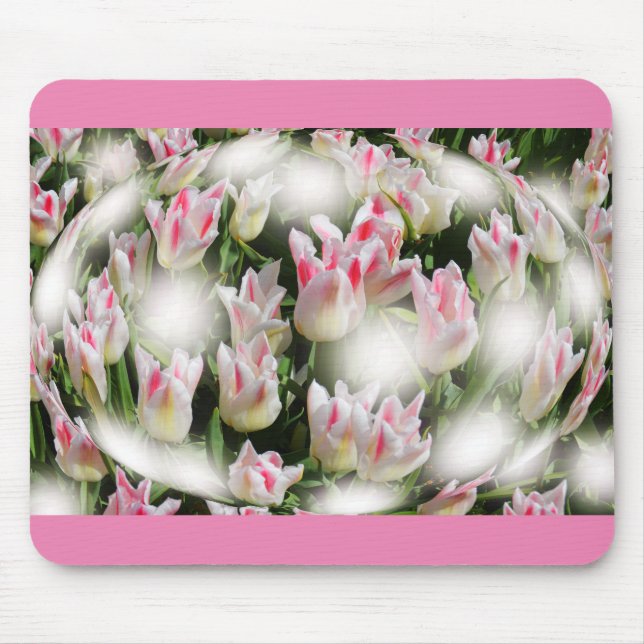 Tulip inspirations mouse pad (Front)