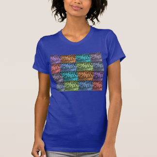 Tulip Jersey T-Shirt  (Lapis) - Multi-Coloured
