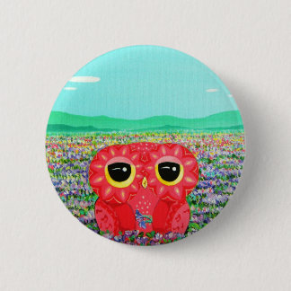 Tulip Love Affair 6 Cm Round Badge