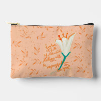 Tulip Love-Faith Like a Mustard Seed Cosmetic Bag