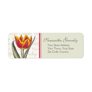 Tulip Lover's Elegant Vintage Style
