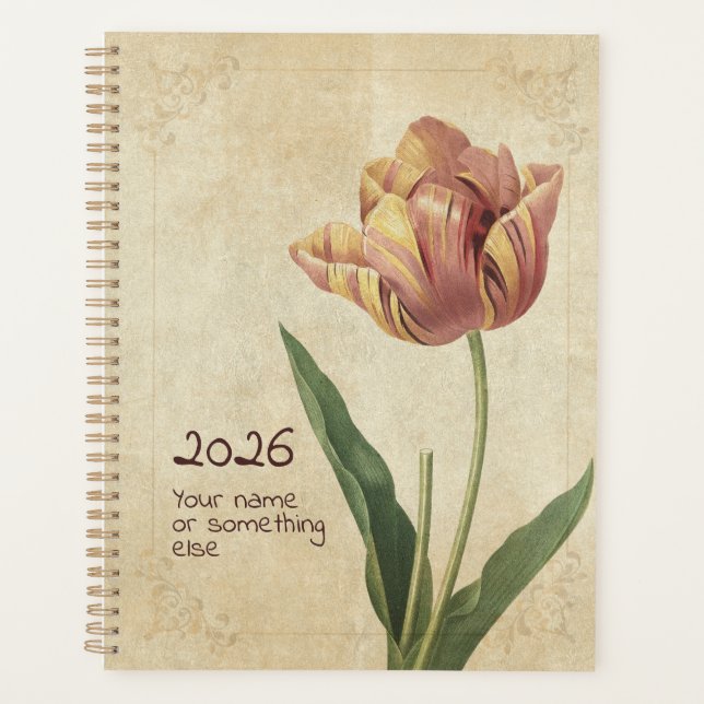 Tulip Mania Master Planner: The Tulipa's Triumph Planner (Front)