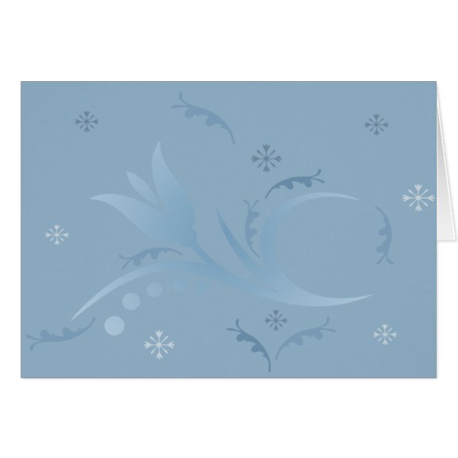 Tulip Mist in Blue Card (Front Horizontal)