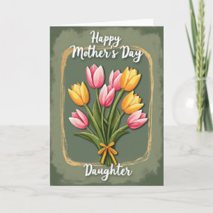 Tulip Mothers Day Bloom Card