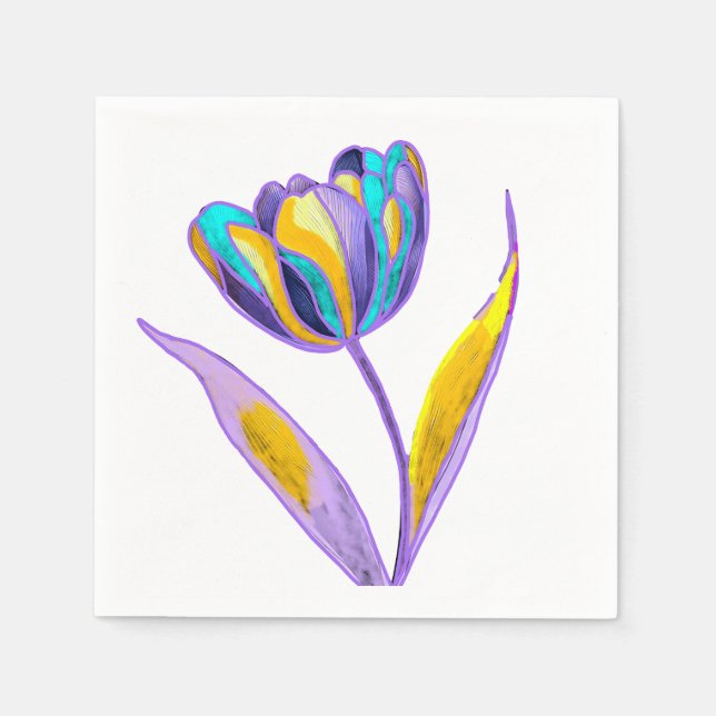 Tulip Napkin (Front)