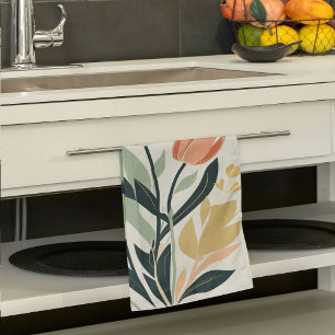 Tulip Nature Themed Tea Towel
