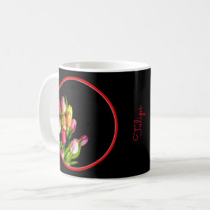 Tulip Painting - Original Flower Art Coffee Mug