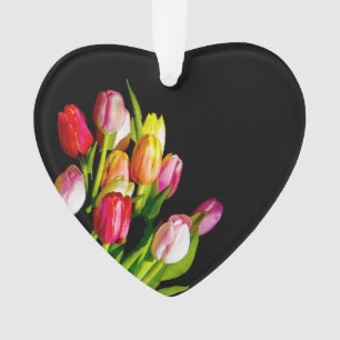 Tulip Painting - Original Flower Art Ornament