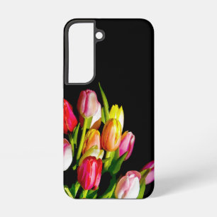 Tulip Painting - Original Flower Art Samsung Galaxy Case