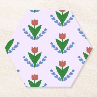 Tulip Paper Coaster