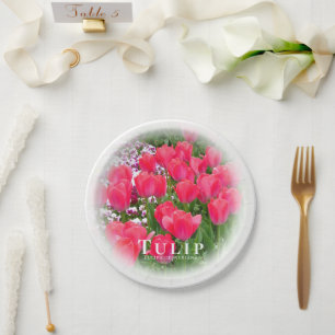 Tulip Paper Plate