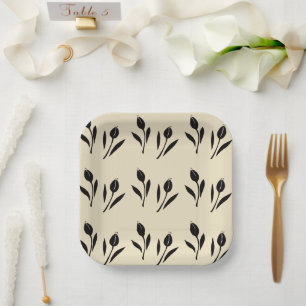 Tulip Paper Plate