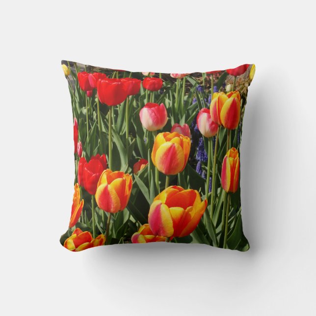 Tulip Patch Cushion (Front)