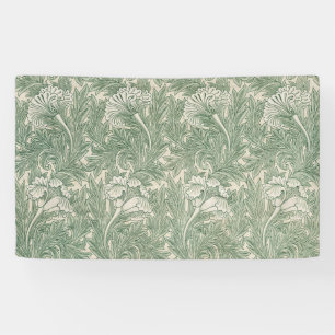 Tulip Pattern (by William Morris) Banner