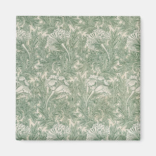 Tulip Pattern (by William Morris) Magnet