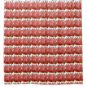 Tulip Pattern Shower Curtain