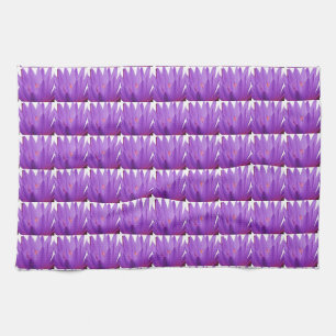 Tulip Pattern Tea Towel