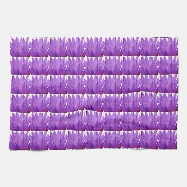 Tulip Pattern Tea Towel (Horizontal)