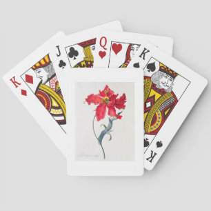 Tulip: Perroquet Rouge Playing Cards