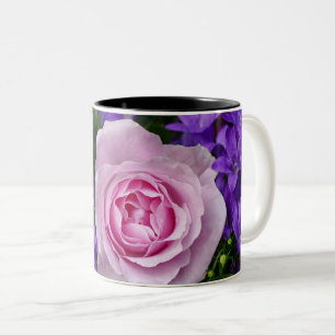 Tulip Pink Botanical Beautiful purple Amsterdam Two-Tone Coffee Mug