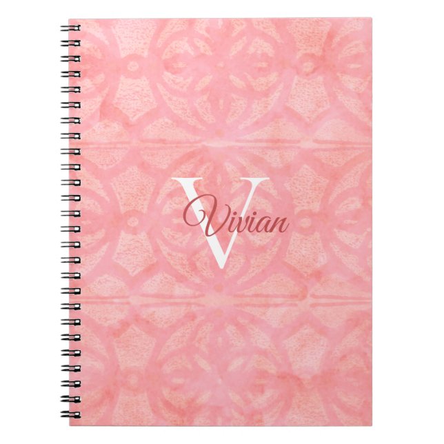 Tulip Pink Notebook (Front)