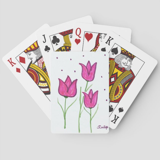 Tulip Playing Cards (Back)