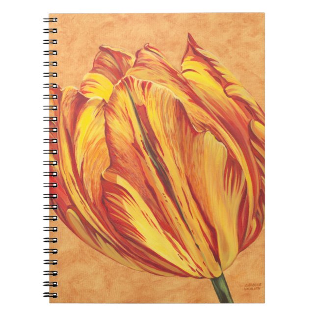 Tulip Power I Spiral Notebook (Front)