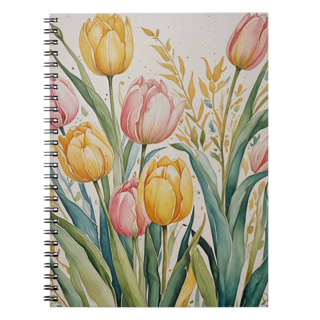 Tulip Reverie Notebook (Front)