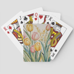Tulip Reverie Playing Cards