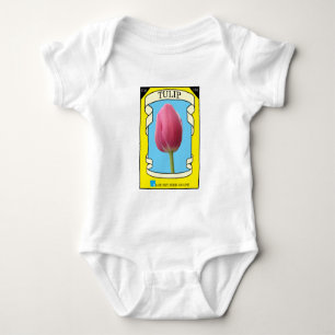 Tulip Seed Packet Baby Bodysuit