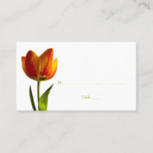 Tulip Special Occasion Place Card or Escort Card