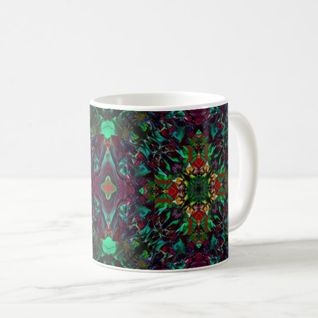 Tulip Square Coffee Mug (Front Right)