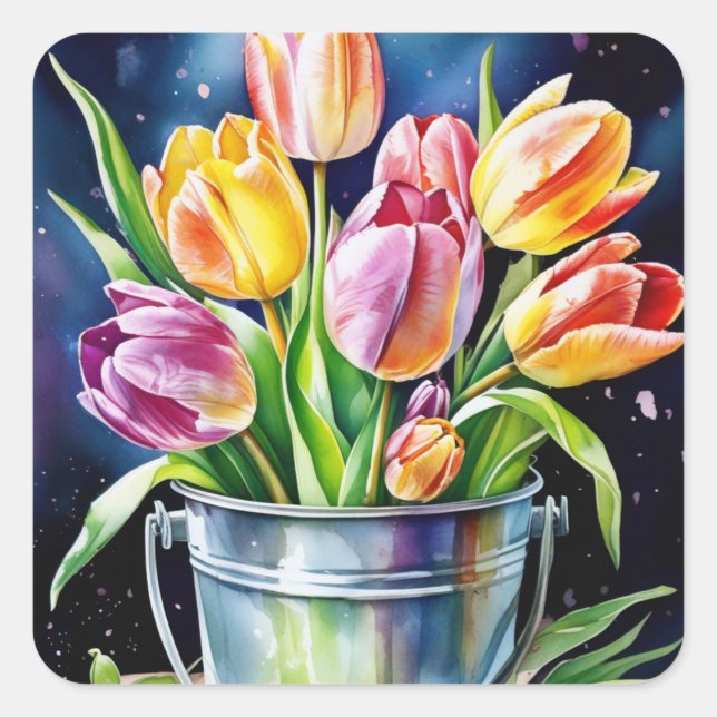 Tulip Stickers (Front)