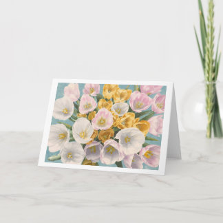 Tulip Tantrum greeting card