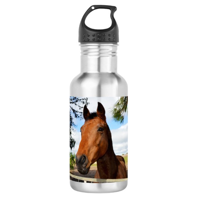 Tulip The Horse, Water Bottle (Front)