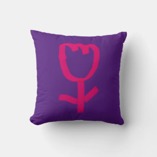 Tulip   Throw Pillow