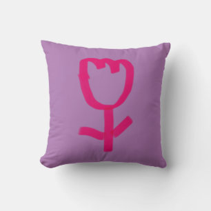 Tulip   Throw Pillow