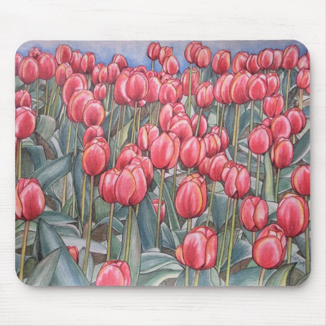 Tulip Time Original MOUSEPAD (Front)
