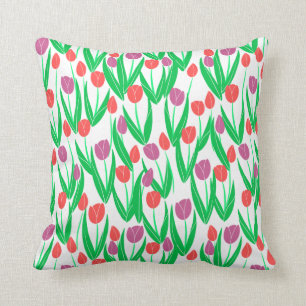 Tulip Time Pillow