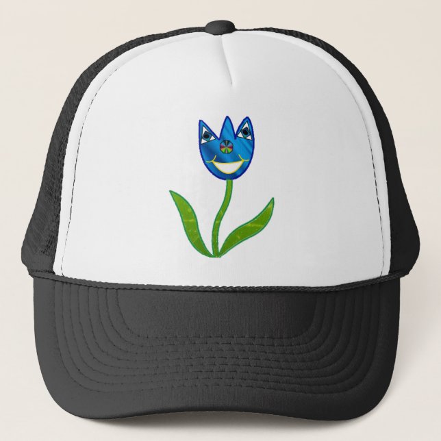 Tulip Trucker Hat (Front)