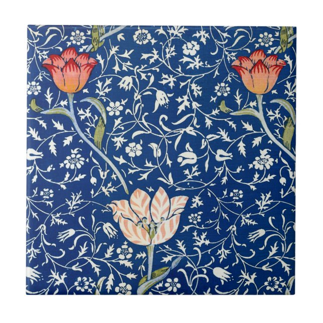 Tulip, William Morris Tile (Front)