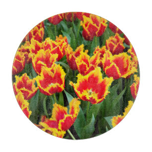 Tulipa Fabio, Keukenhof, Netherlands Cutting Board