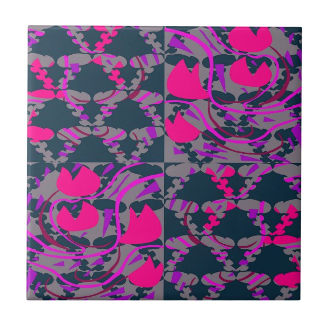 Tulipbulbs Roses Tile (Front)