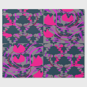 Tulipbulbs Roses Wrapping Paper