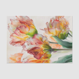 TULIPMANIA 4/6 dazzling parrot tulip designs Tissue Paper