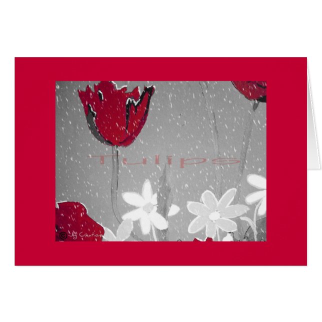 "Tulips" (Front Horizontal)